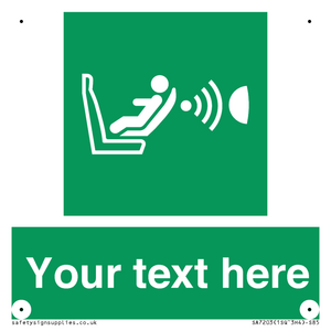 Custom safe condition child seat presence orientation detection system